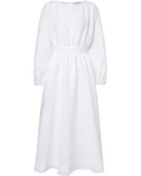 Gabriela Hearst - Ahmose Linen Maxi Dress - Lyst