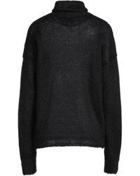 Saint Laurent - Lightweight Turtleneck Knit Sweater - Lyst