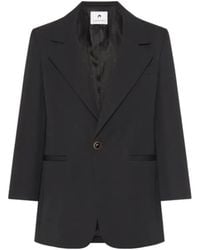Marine Serre - Twill Boxy Blazer - Lyst