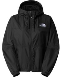 The North Face - Hooded Wind Jacket - Lyst