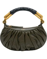 Balmain - Ebene Mini Bag - Lyst