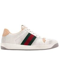 Gucci - Sneakers With Web Band - Lyst