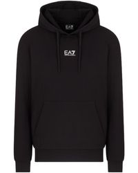 Emporio Armani - Ea7 Core Identity Drawstring Hoodie - Lyst