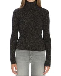 Max Mara - Azulene1234 High Neck Knitted Jumper - Lyst