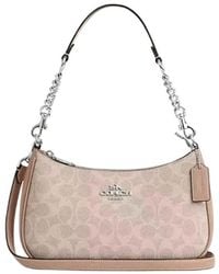 COACH - Logo Shoulder Bag - Lyst