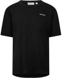 Off-White c/o Virgil Abloh - Pure Crew-Neck Short-Sleeve T-Shirt - Lyst