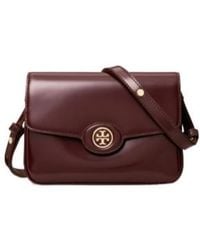 Tory Burch - Crosshatched Foldover Top Shoulder Bag - Lyst