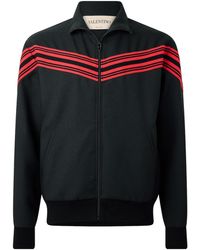 Valentino - Standcollar Zipup Jacket - Lyst