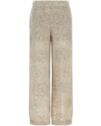 Brunello Cucinelli - Knitted Pants - Lyst