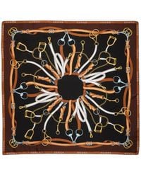 Gucci - Printed Twill Scarf - Lyst