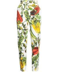 Dolce & Gabbana - Multi-Color Straight-Leg Pants - Lyst