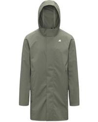 K-Way - Tommy Hooded Coat - Lyst