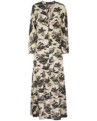Max Mara - Studio Msealga Printed Maxi Dress - Lyst