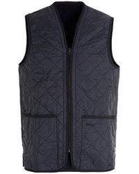 Barbour - V-Neck Quilted Zipped Gilet - Lyst