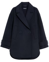 Max Mara - 'S Double-Breasted Long-Sleeved Coat - Lyst