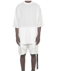 Rick Owens - Oversized Crewneck T-Shirt - Lyst