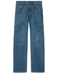 Off-White c/o Virgil Abloh - Straight-Leg Cargo Jeans - Lyst