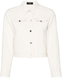 Theory - Shrunken Jacket - Lyst