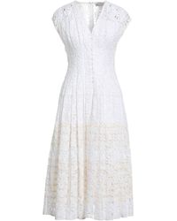 Tory Burch - Midi Dress - Lyst