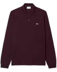 Lacoste - Classic Fit Long Sleeved L.12.12 Polo Shirt - Lyst
