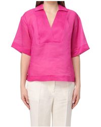 Max Mara - Short-Sleeved Polo Shirt - Lyst
