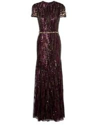Jenny Packham - Ninetta Sequined Gown - Lyst