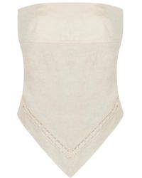 Jonathan Simkhai - Lahni Cutout Strapless Top - Lyst