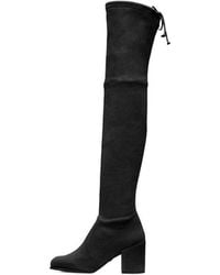Stuart Weitzman - Logo Boots - Lyst