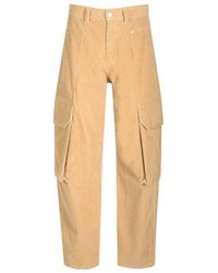 Palm Angels - Carrot Fit Corduroy Cargo Pants - Lyst