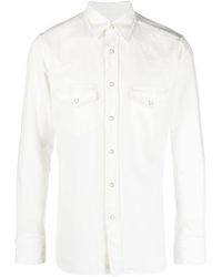 Tom Ford - Long-Sleeved Denim Shirt - Lyst