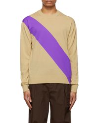 Jil Sander - Round-Neck Knitted Pullover - Lyst