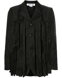 Comme des Garçons - Fringe Detail Blazer - Lyst