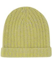 The Elder Statesman - Ribbed Cuff Beanie Hat - Lyst