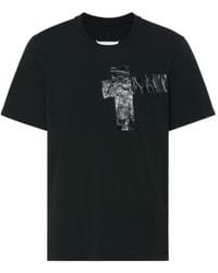Maison Margiela - Tape Patch Pocket T-Shirt - Lyst