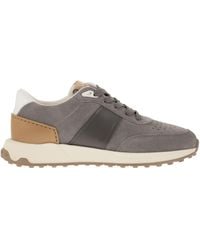Tod's - 1T Panelled Lace-Up Sneakers - Lyst