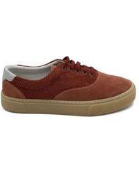 Brunello Cucinelli - Corduroy-Textured Sneakers - Lyst