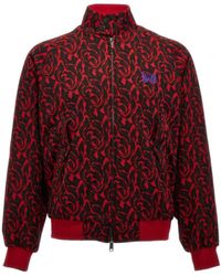 Baracuta - 'Jacquard Needles' Bomber Jacket - Lyst
