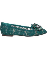 Dolce & Gabbana - Lace Print Loafers - Lyst