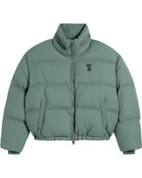 Ami Paris - Ami De Coeur Down Puffer Jacket - Lyst