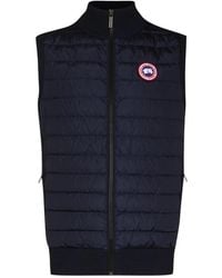 Canada Goose - Hybridge High-Neck Zipped Padded Gilet - Lyst