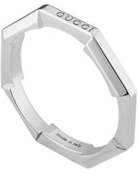 Gucci - Link To Love 18K Mirrored Ring - Lyst