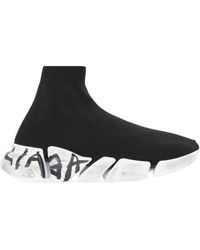 Balenciaga - Speed 2.0 Sole-Printed Sock Sneakers - Lyst