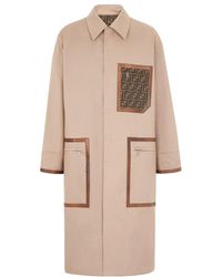 Fendi - Single-Breasted Coats - Lyst