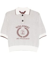 Brunello Cucinelli - Graphic Polo Shirt - Lyst