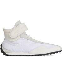 Balmain - Racing Mid-Top Trainers - Lyst