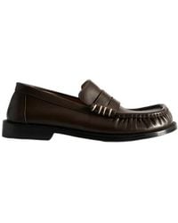 JW Anderson - Jw Anderson Round Toe Loafers - Lyst