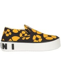 Marni - X Carhartt Floral Printed Sneakers - Lyst
