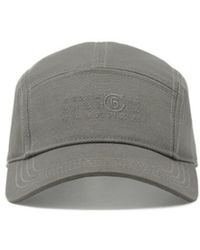MM6 by Maison Margiela - Logo Embroidered Baseball Cap - Lyst