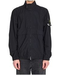 Stone Island - Stand Collar Jacket - Lyst