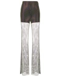 ROTATE BIRGER CHRISTENSEN - Wide Trousers - Lyst